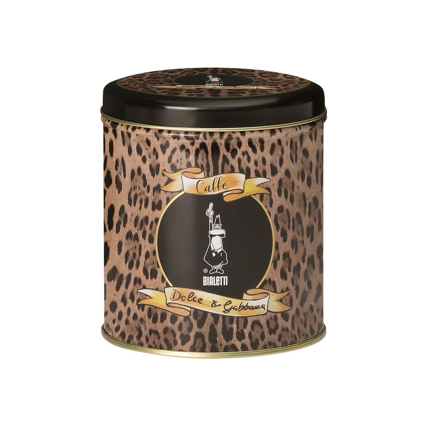 Bialetti Dolce & Gabbana - kawa mielona w puszce Perfetto Moka Audace Leopardo 200 g
