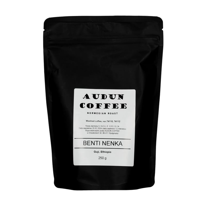 Audun Coffee - Ethiopia Benti Nenka Washed Filter 250g
