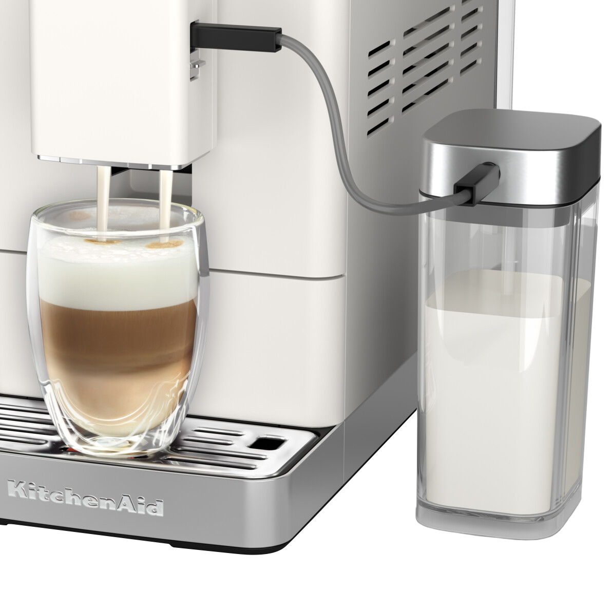 KitchenAid - Automatic Espresso Machine KF4 porcelain