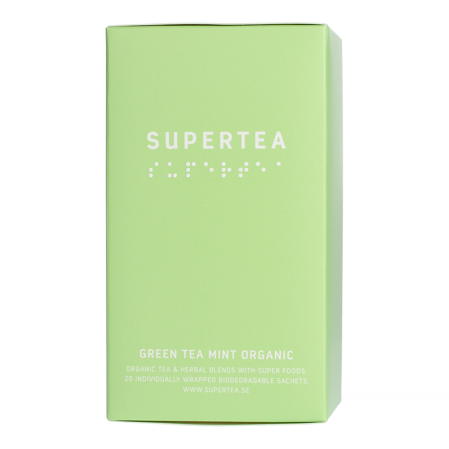 Teministeriet - Supertea Green Tea Mint Organic - 20 Tea Bags