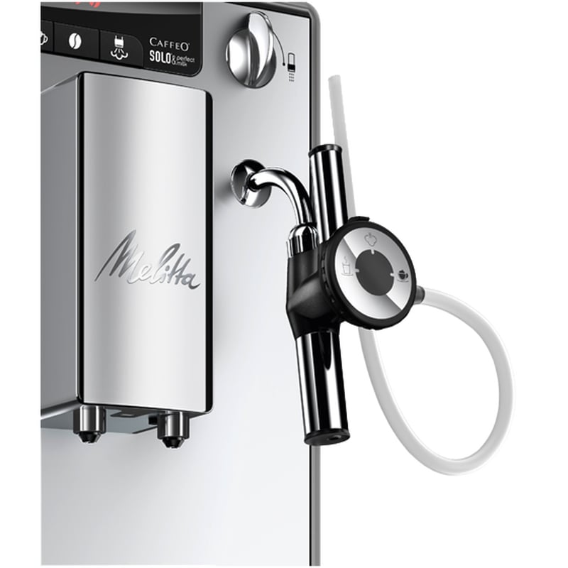 Melitta Solo & Perfect Milk Silver - Coffeedesk