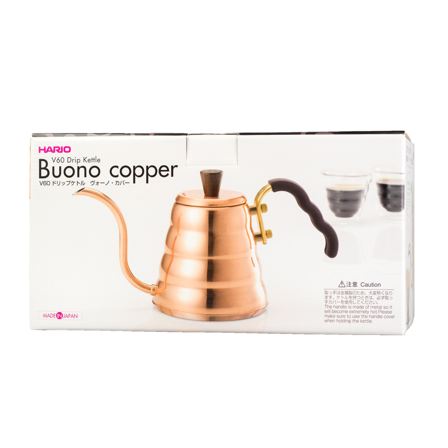 Hario Copper Buono Kettle 900ml New - Czajnik miedziany