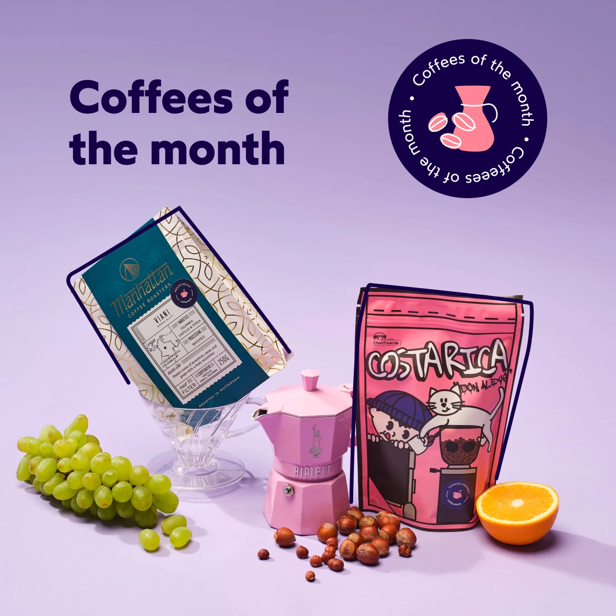 COFFEES OF THE MONTH
