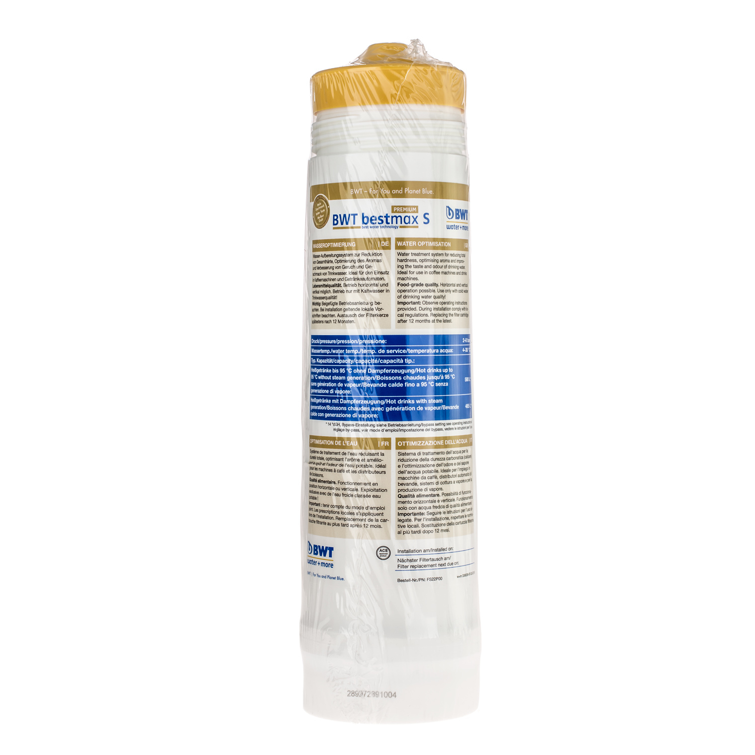 BWT Bestmax Premium S filter cartridge