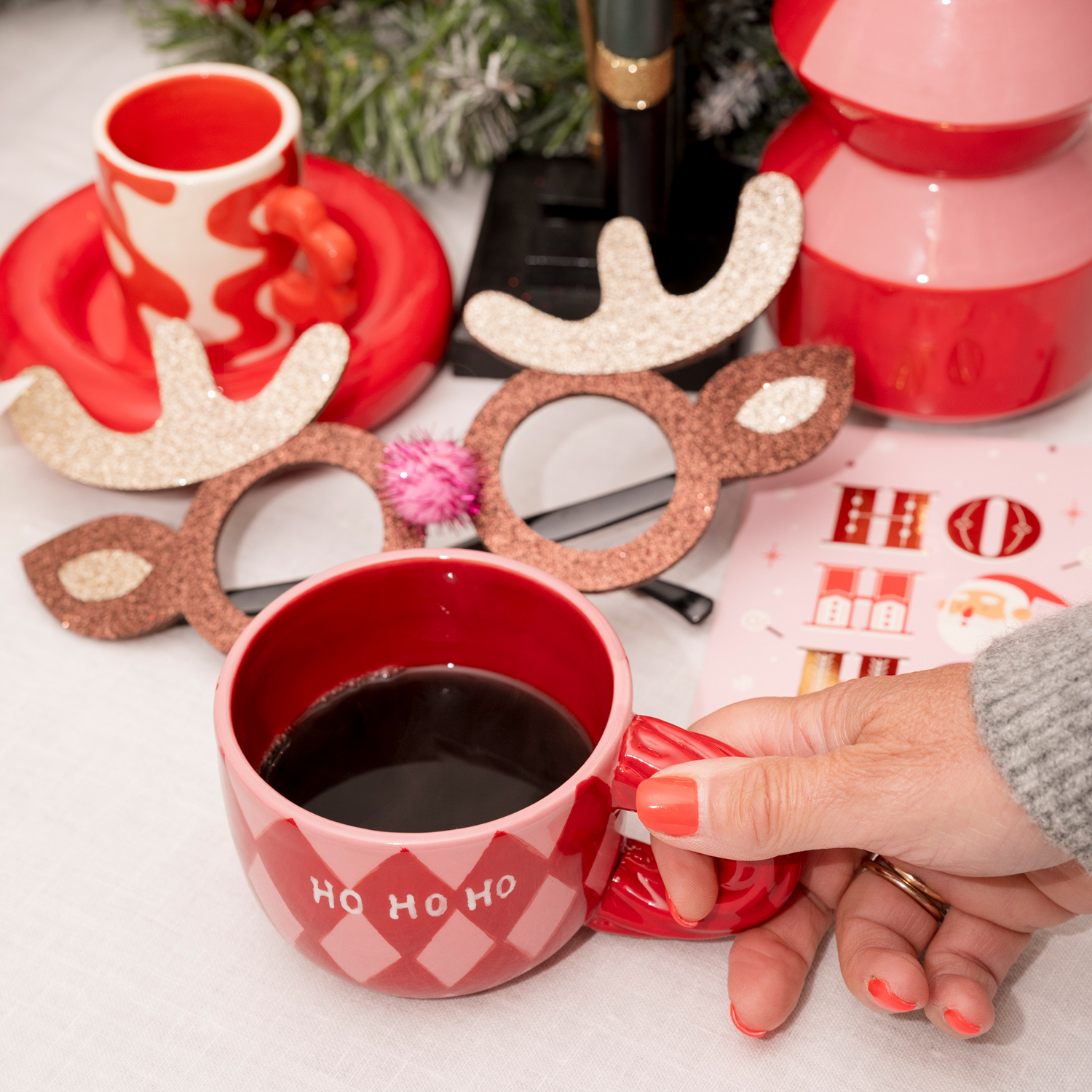 Que Rico - kubek Natalia Funky Harlequin 300ml