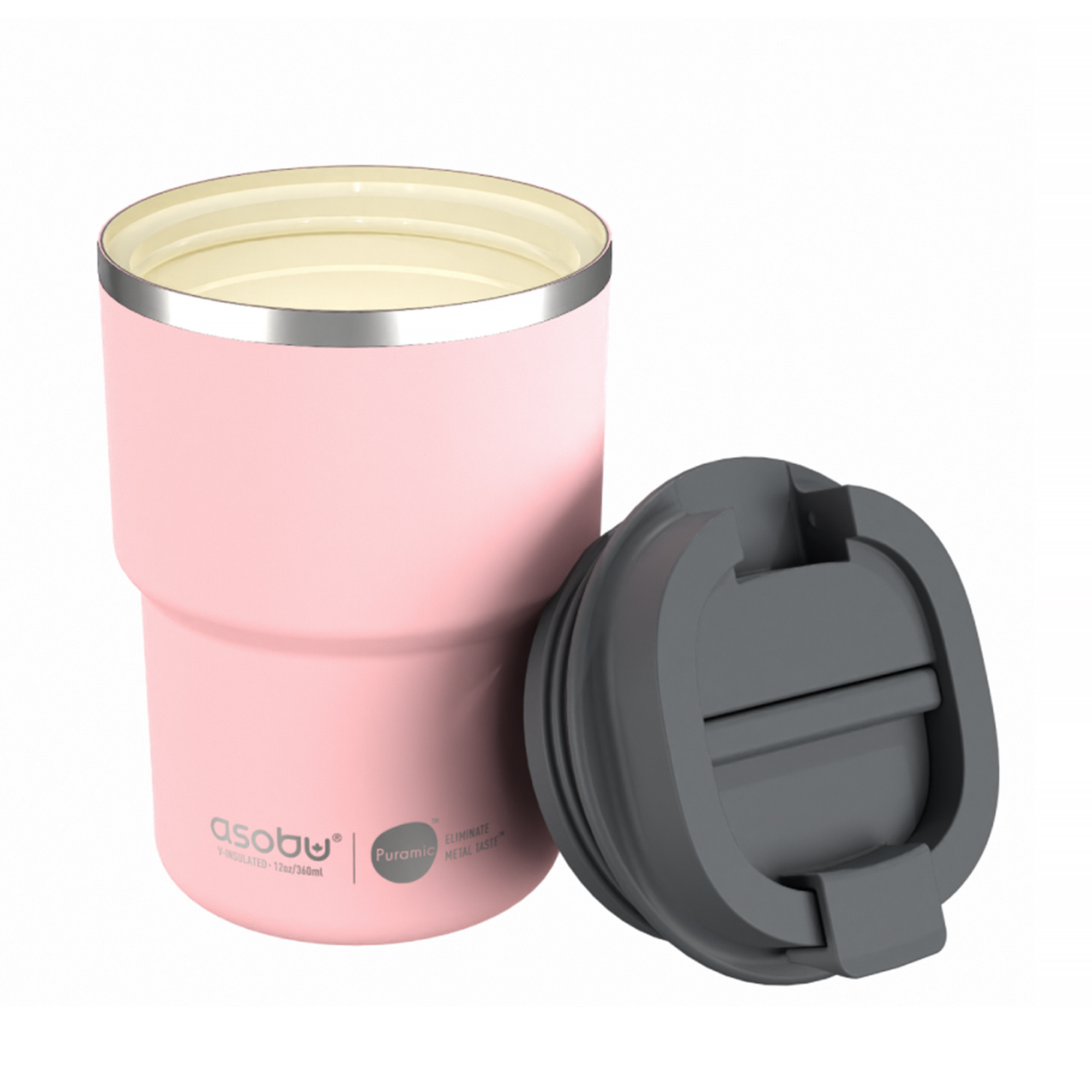 Asobu - Pick Me Up Pink - 360 ml Travel Mug