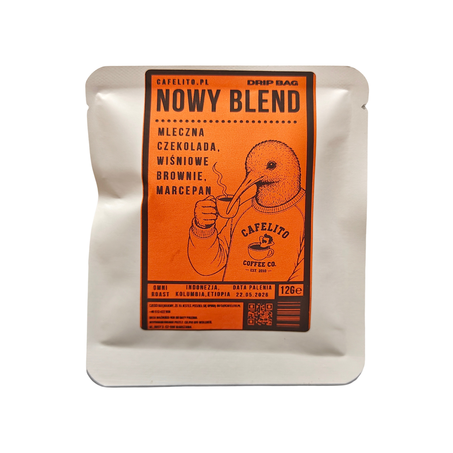 Cafelito - New Blend Dripbag Omniroast - 1 Sachet 12 g