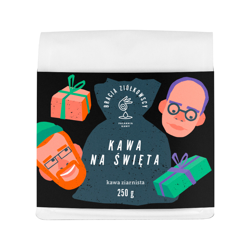 Bracia Ziółkowscy - kawa ziarnista Kawa na Święta Natural Espresso 250 g