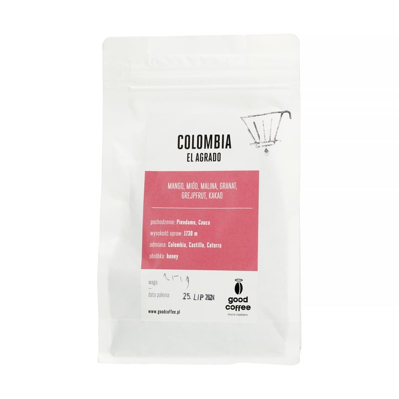 Good Coffee - Kolumbia El Agrado Honey Filter 250g