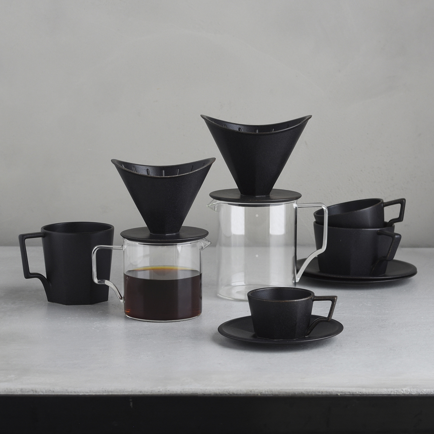 KINTO - OCT Dripper 2 Cups Black