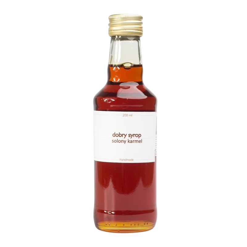 Mount Caramel Dobry Syrop / Good Syrup - Salty Caramel 200 ml