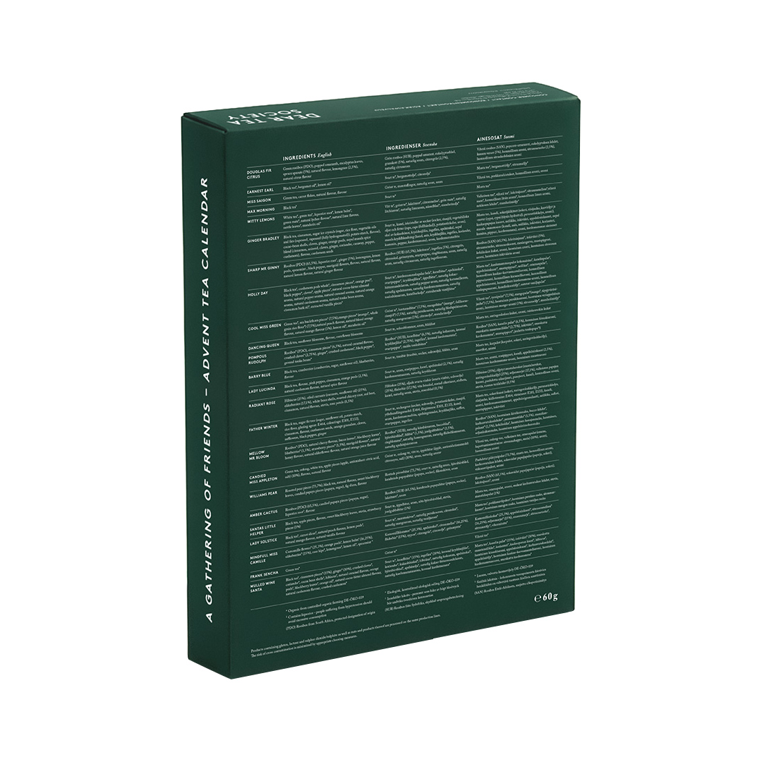 Dear Tea - kalendarz adwentowy Gathering of Friends 60 g