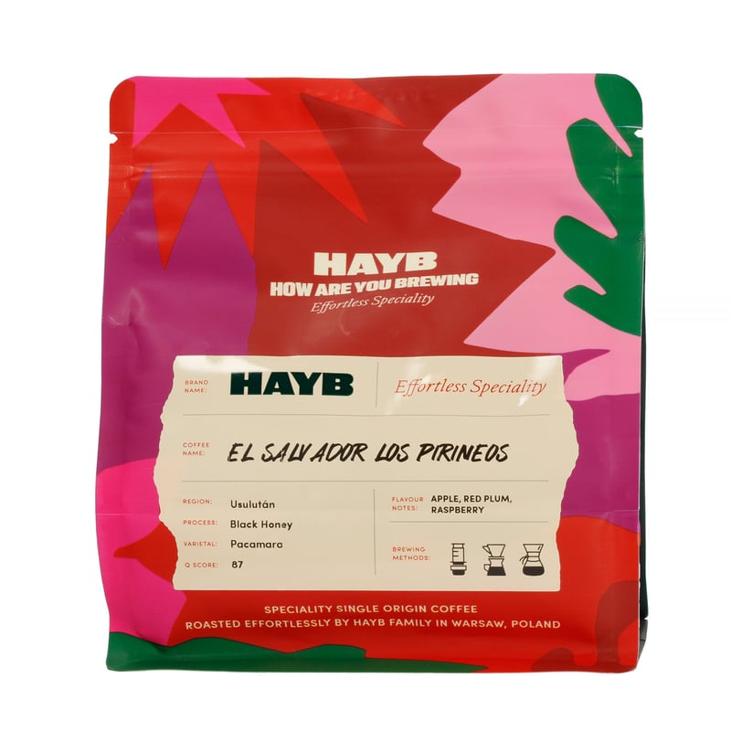 HAYB - Salwador Los Pirineos Black Honey Filter 250g