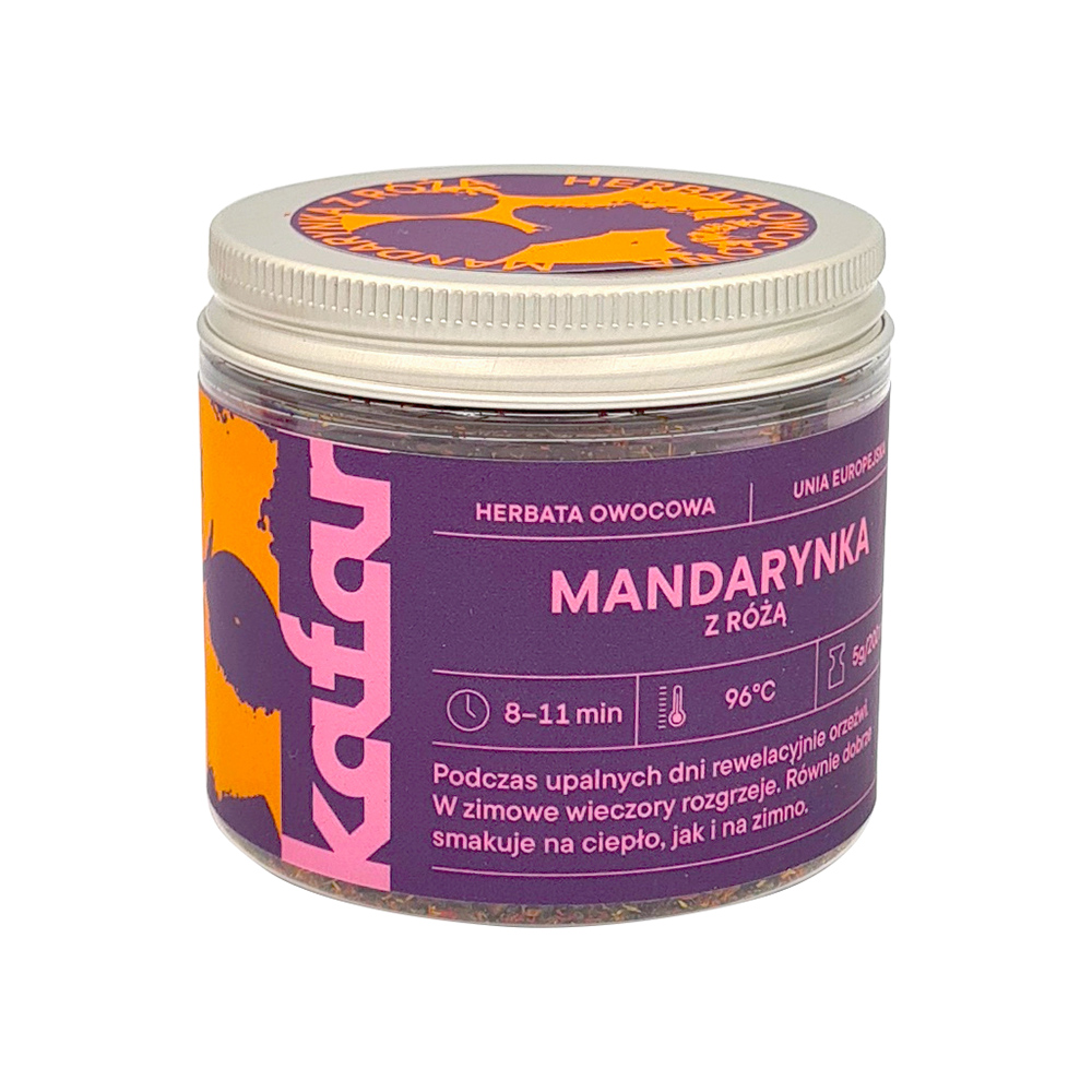 Kafar - Mandarynka z Różą - Loose Tea 50g