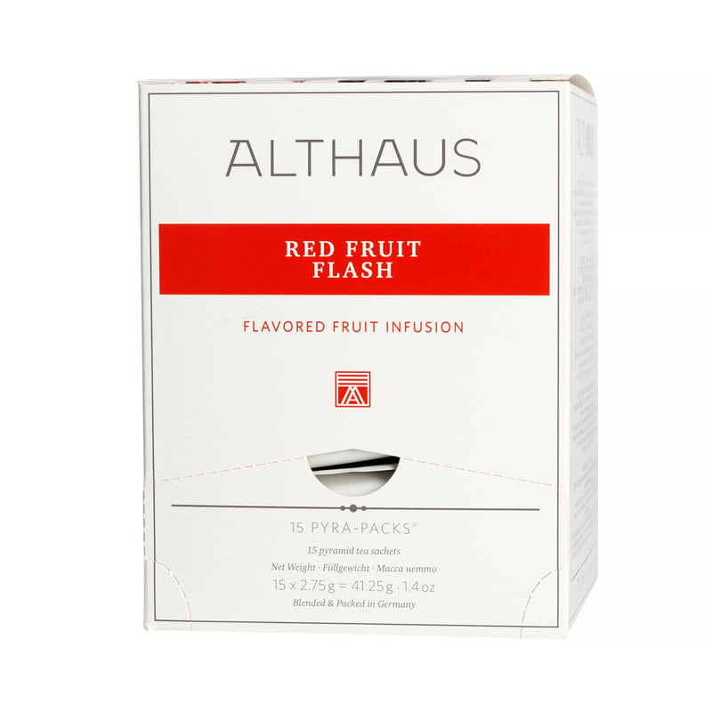 Althaus - Red Fruit Flash Pyra Pack - Herbata 15 piramidek