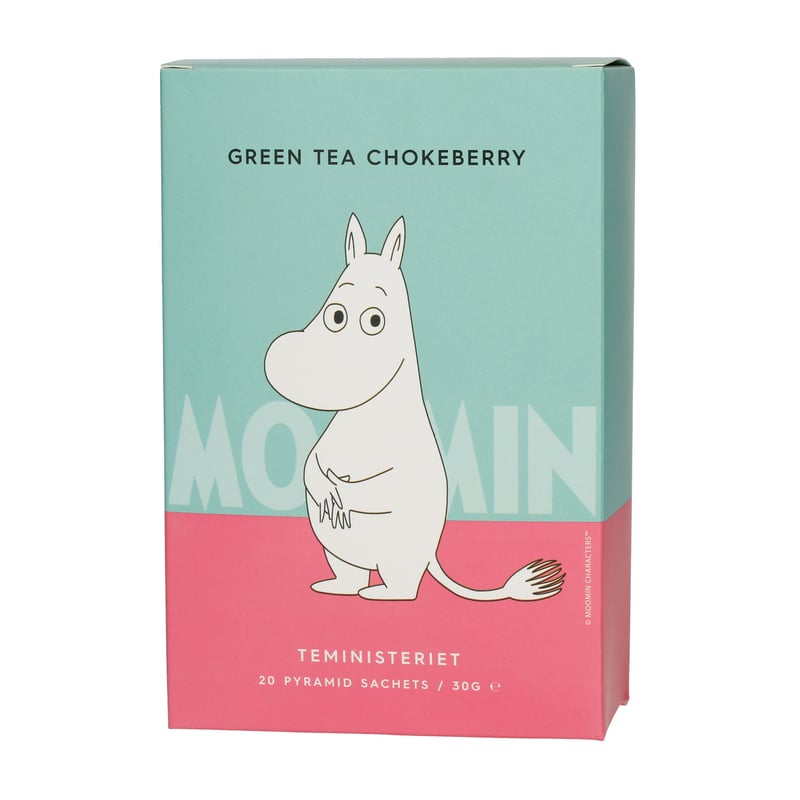 Teministeriet - Moomin Green Tea Chokeberry - Herbata 20 piramidek