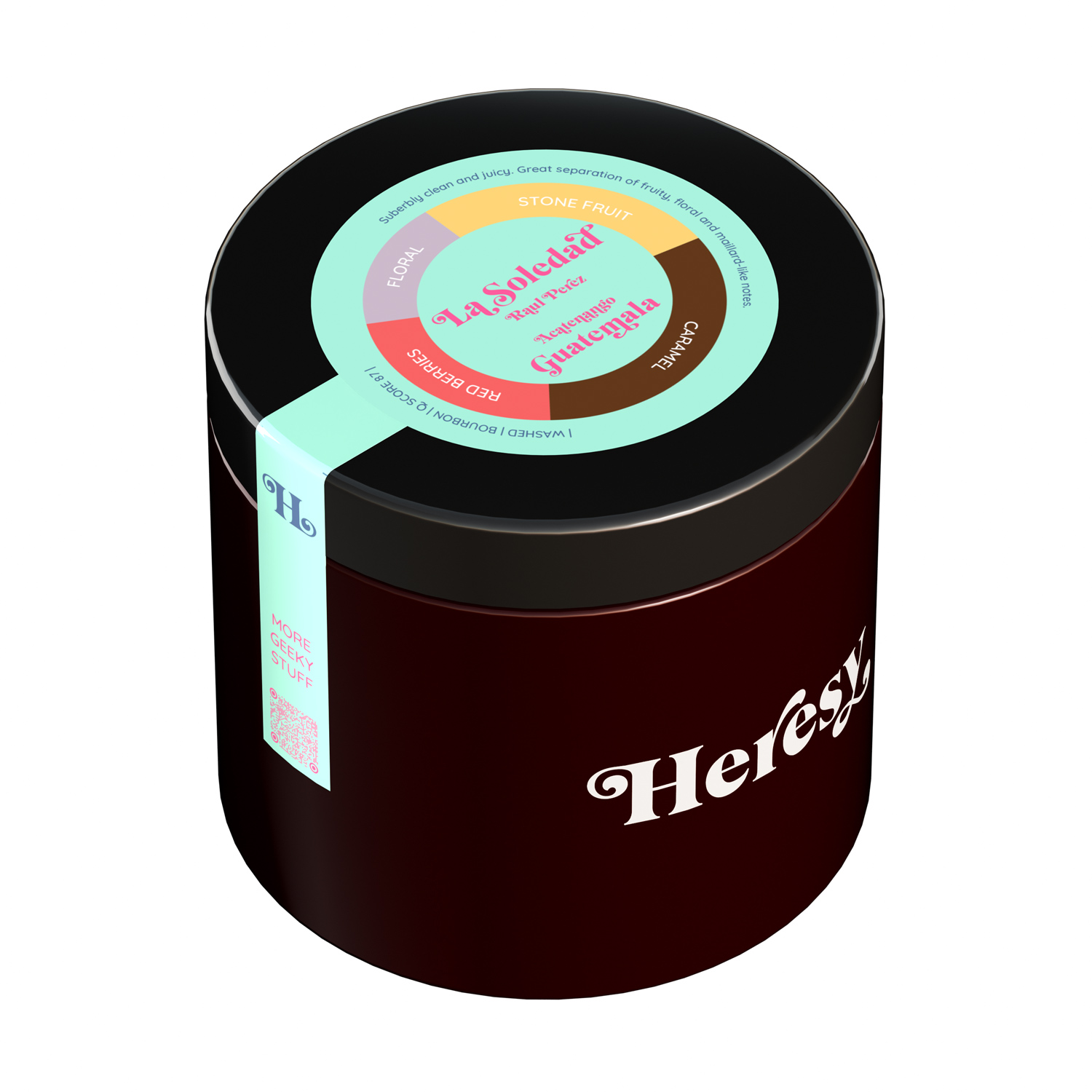 Heresy - kawa ziarnista Gwatemala La Soledad Washed Filter 252 g