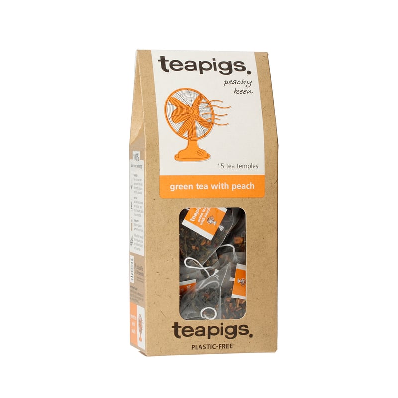 Teapigs - Green Tea with Peach - 15 piramidek