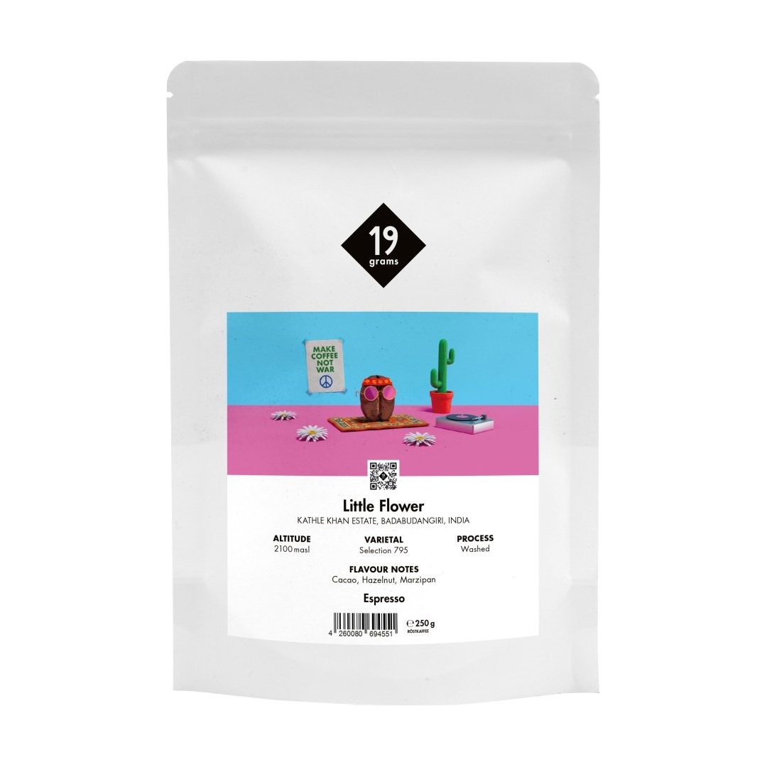 19grams - kawa ziarnista Indie Little Flower Washed Espresso 250 g