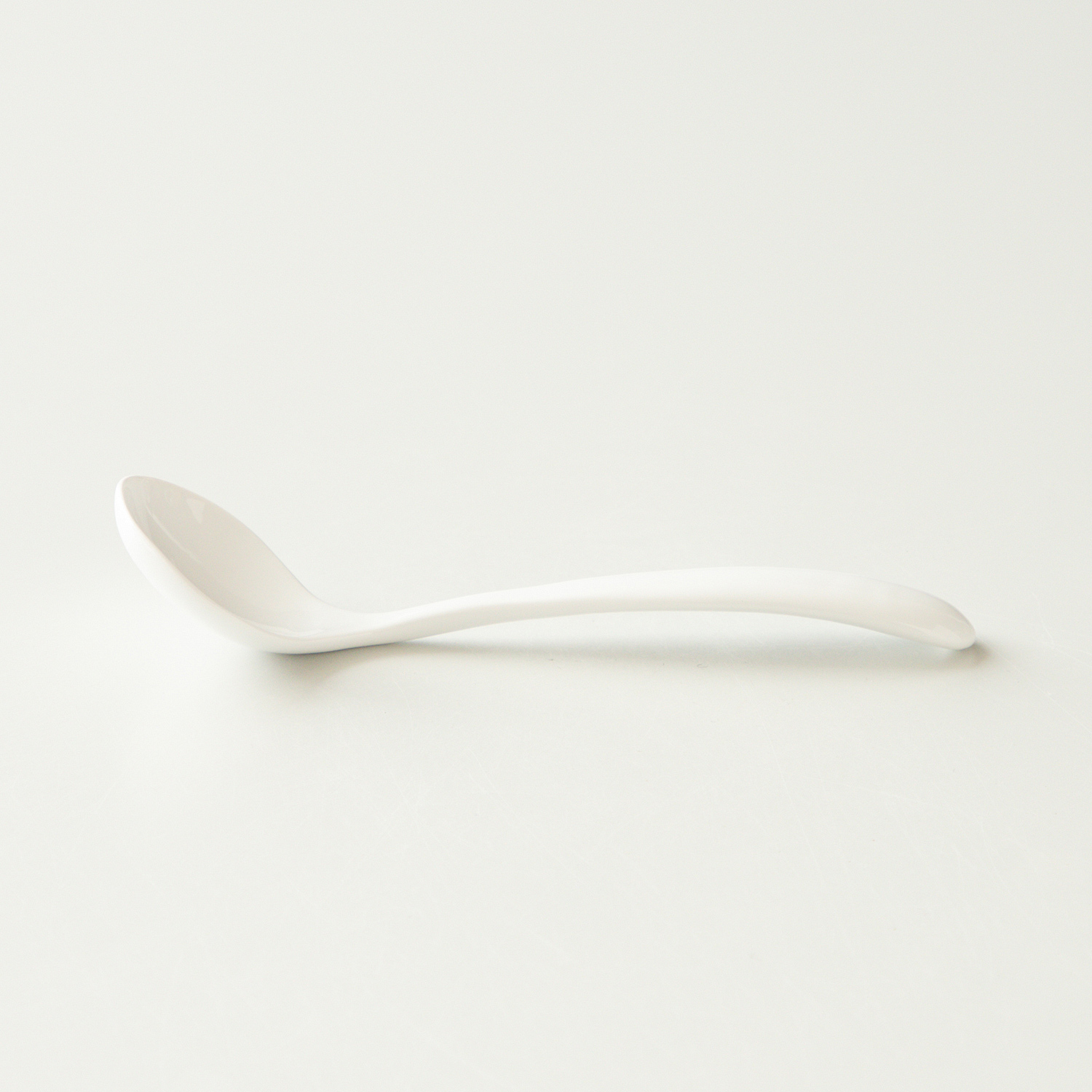 ORIGAMI - Ceramic Cupping Spoon - White