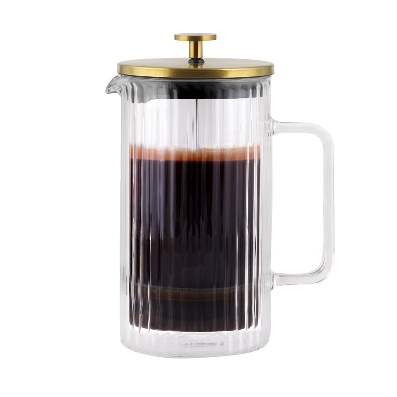 Vialli Design - Tulip French Press złoty mat 1l