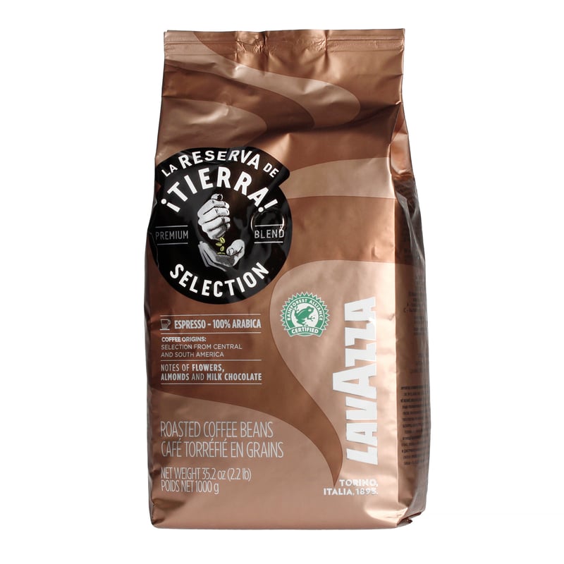 Lavazza Tierra Selection Espresso 100% Arabica 1kg