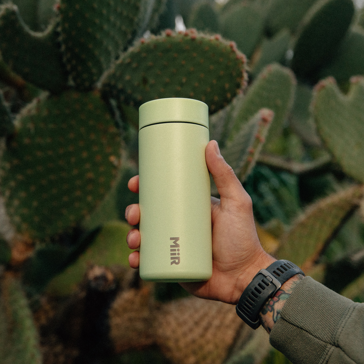 MiiR 360 Traveler  - kubek termiczny jasny zielony 12oz / 0,35l