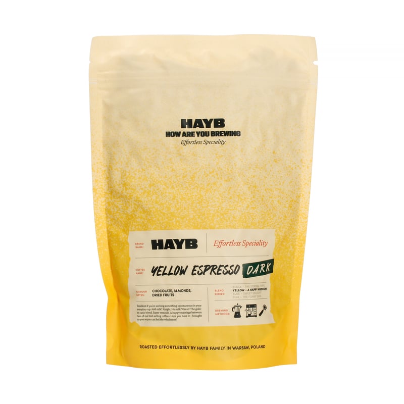 HAYB - Yellow Espresso Blend DARK 250g