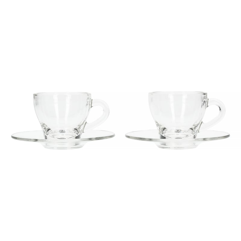 Bialetti - Classic - Set of 2 glass cups for Espresso