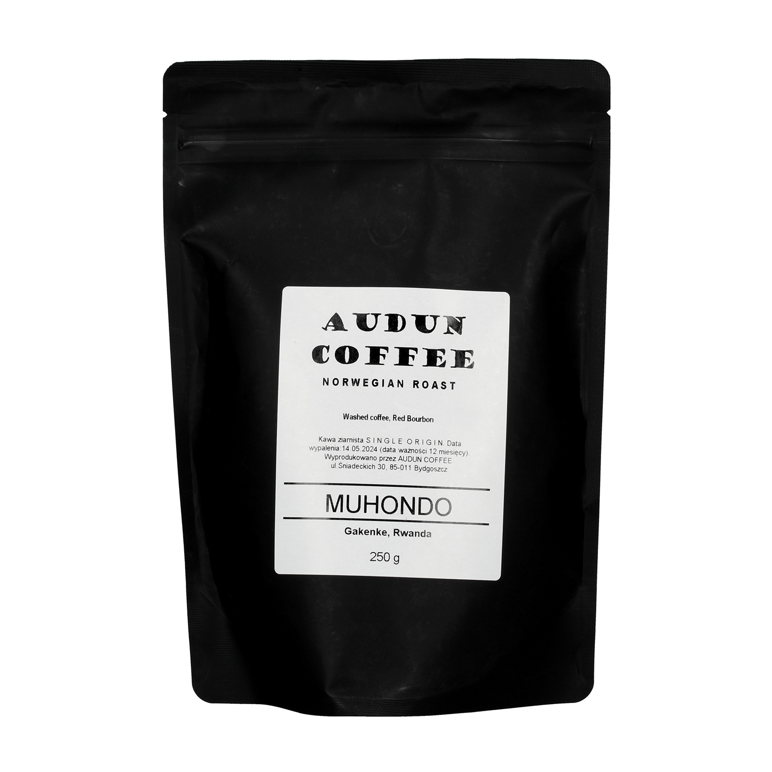 Audun Coffee - Rwanda Muhondo Washed Filter 250g (outlet)