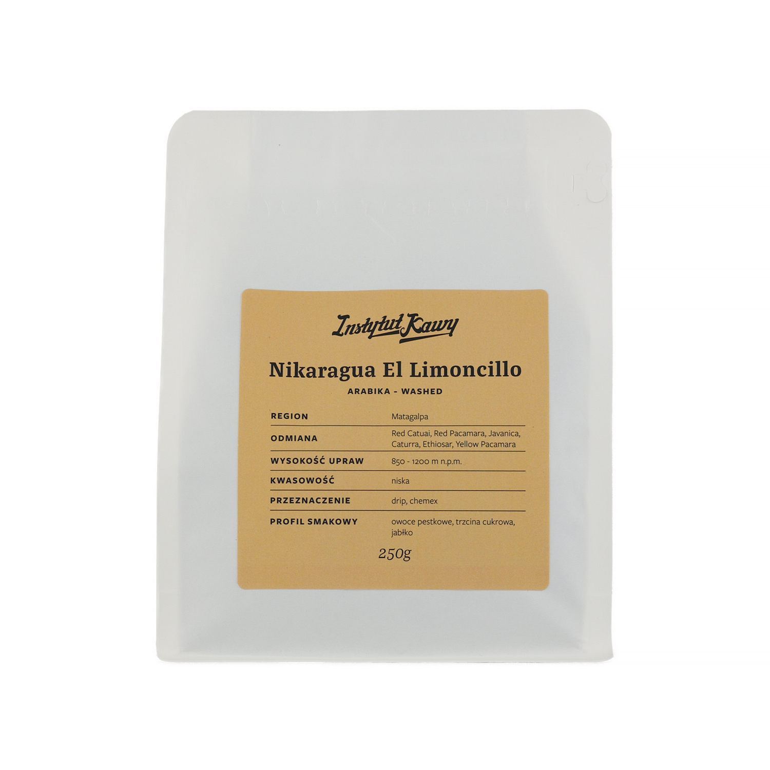 Instytut Kawy - Nicaragua El Limoncillo Washed Filter 250g