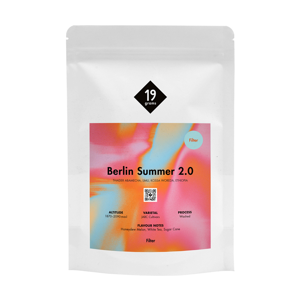 19grams - Ethiopia Berlin Summer 2.0 Washed Filter 250g
