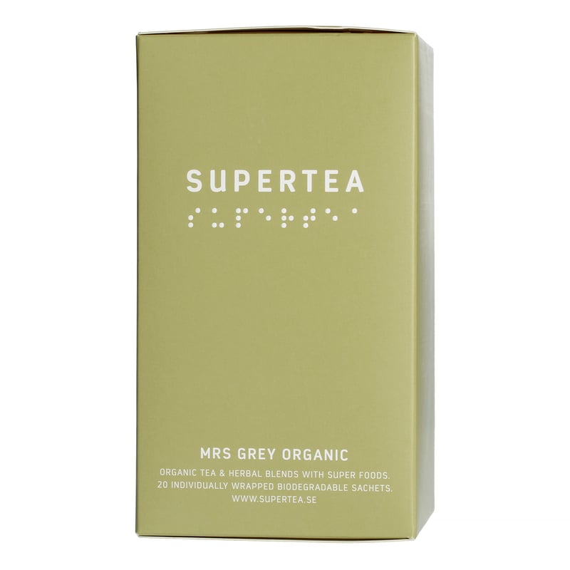 Teministeriet - Supertea Mrs Grey Organic - Herbata 20 Torebek