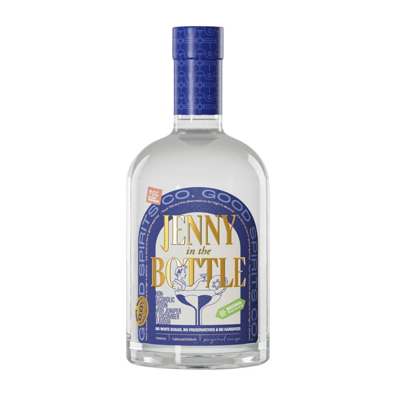 Good Spirits Co. - Jenny in the Bottle - Non-alcoholic Gin 700ml