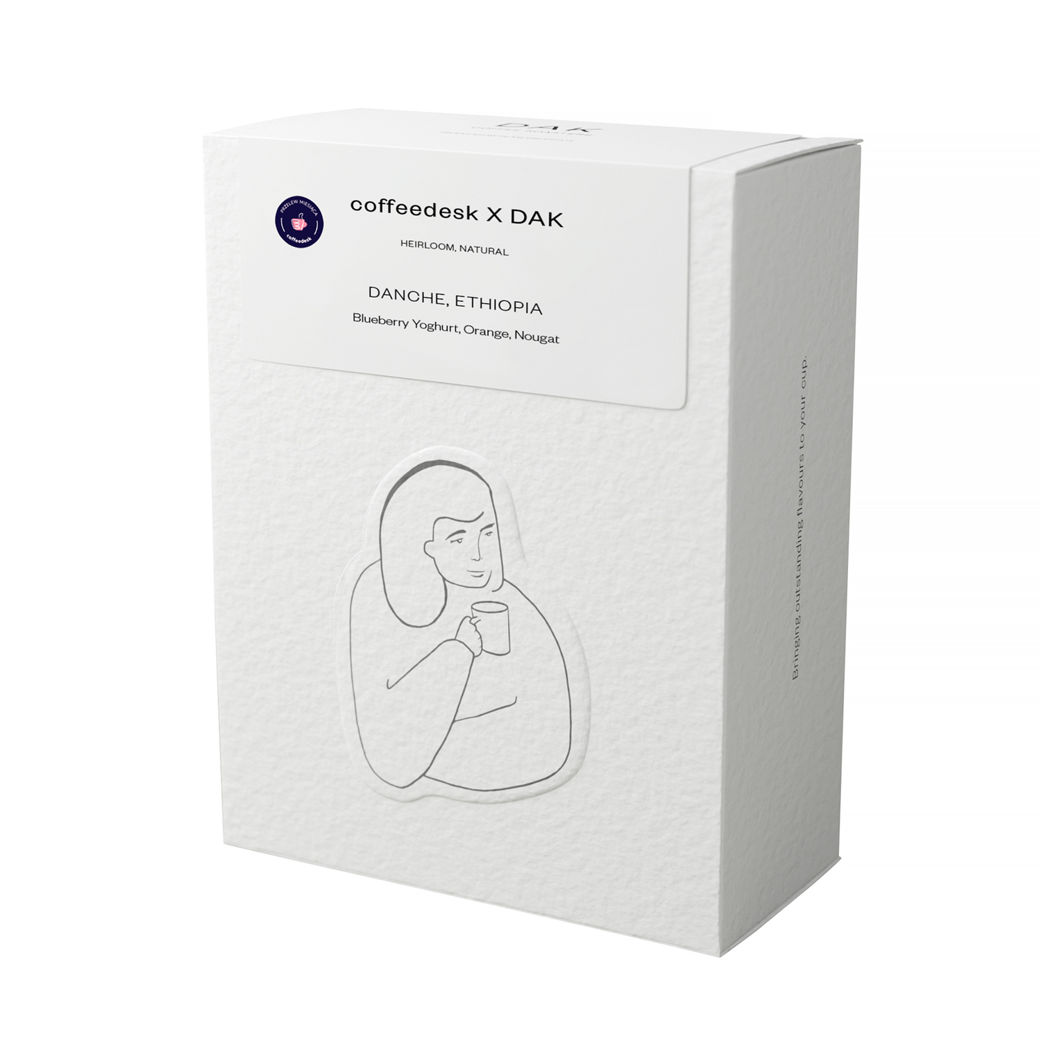 PRZELEW MIESIĄCA: DAK Coffee Roasters - kawa ziarnista Etiopia Danche Natural Filter 250 g