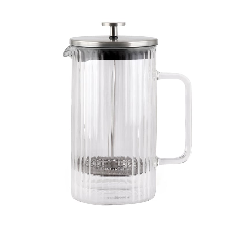 Vialli Design - Tulip French Press srebrny mat 1l