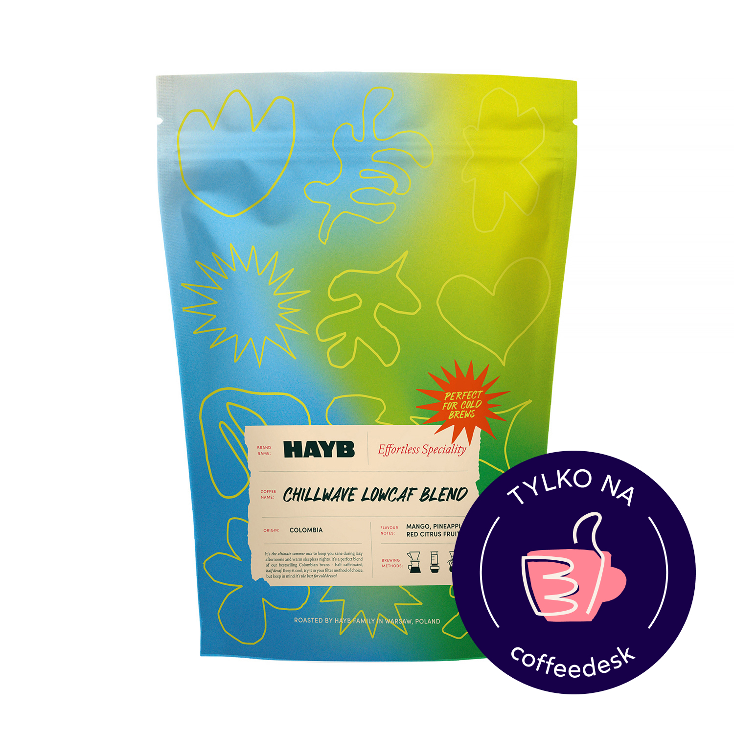 HAYB - Colombia Chillwave LOWCAF Blend Filter 250g