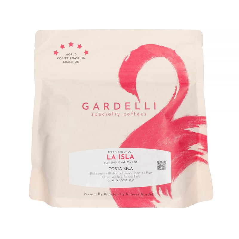 Gardelli Specialty Coffees - Costa Rica La Isla SL28 Washed Omniroast 250g