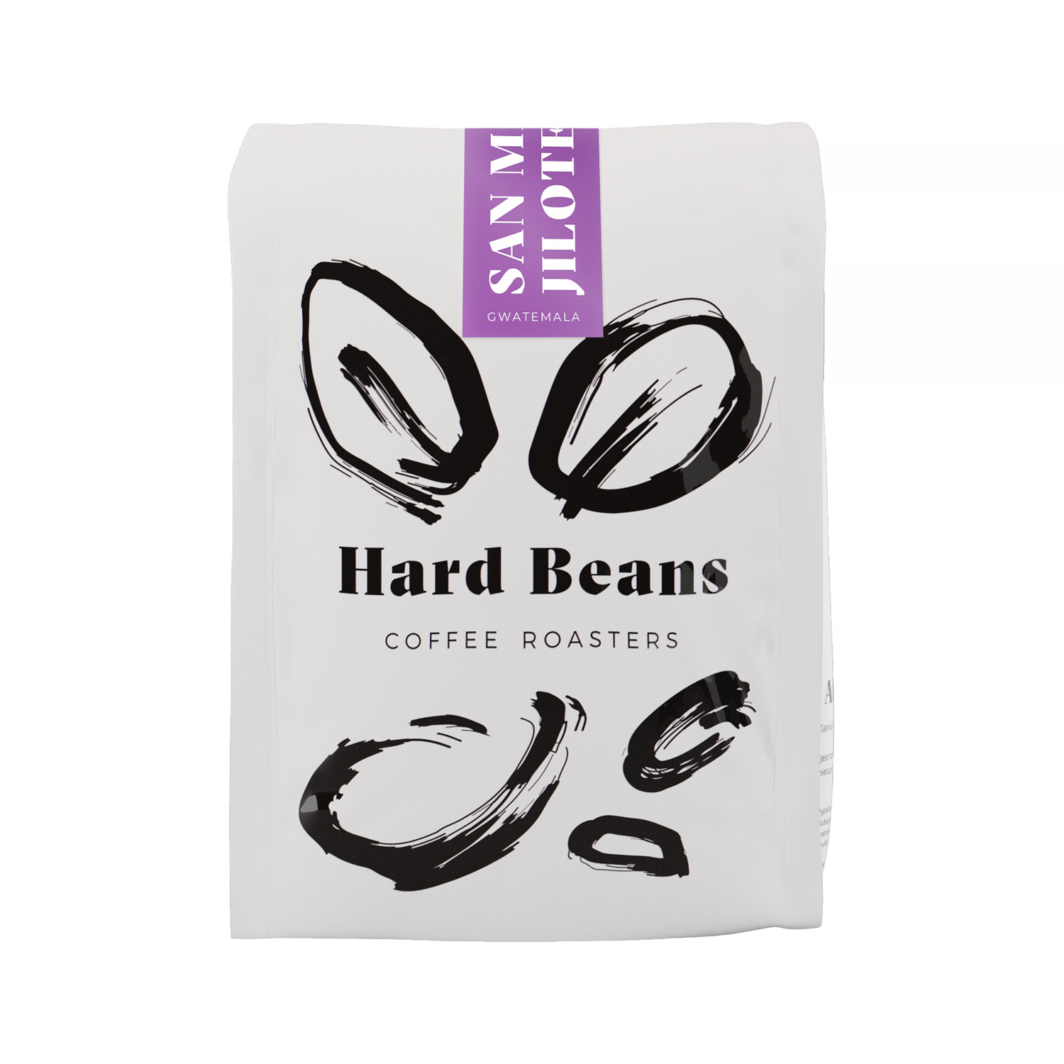 Hard Beans - kawa ziarnista Gwatemala San Martin Jilotepeque Washed Espresso 500 g (outlet)