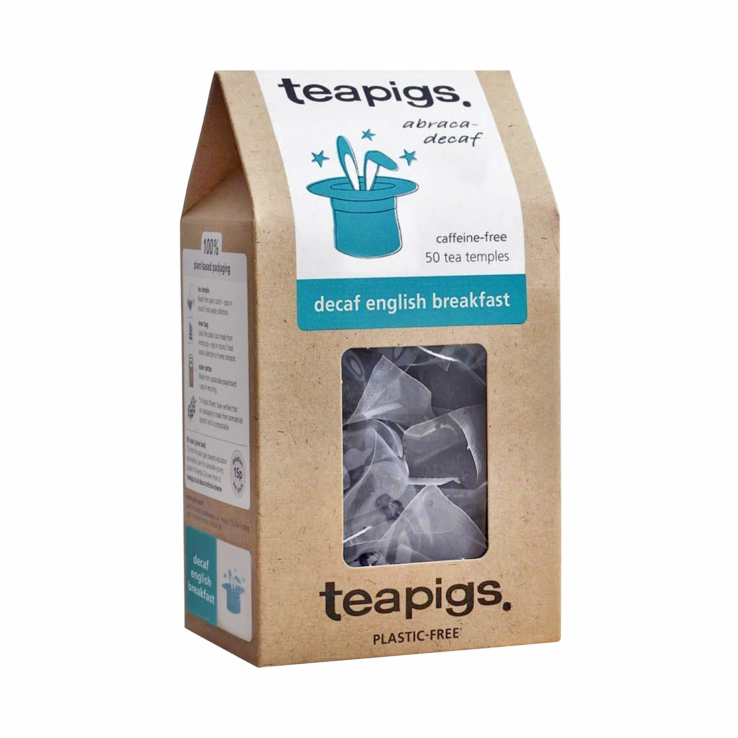 Teapigs - Decaf English Breakfast 50 Sachets