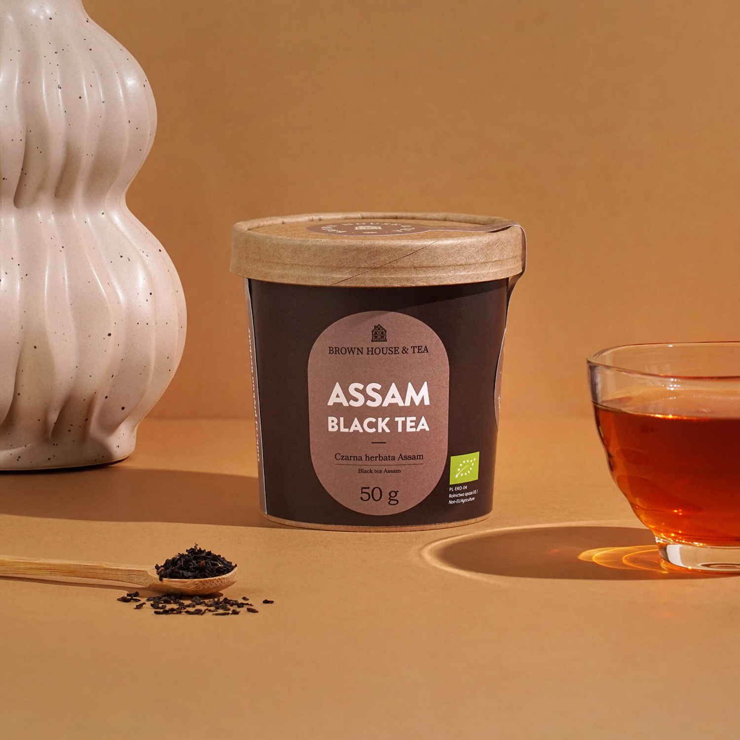 Brown House & Tea - Assam Black Tea - Loose Tea 50g