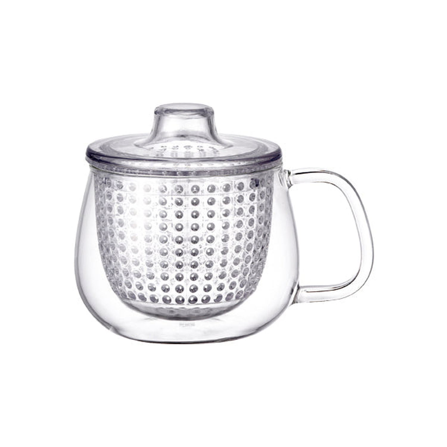 KINTO - UNITEA Unimug - Mug with Tea Strainer 350ml Transparent