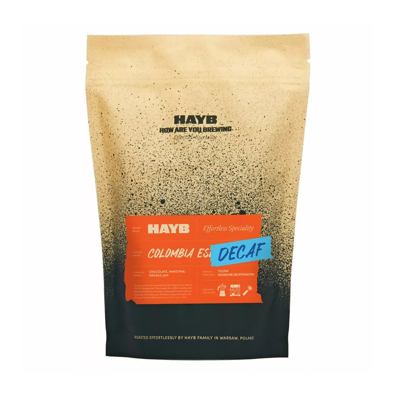 HAYB - Kolumbia Condor Decaf Kawa Bezkofeinowa Espresso 250g