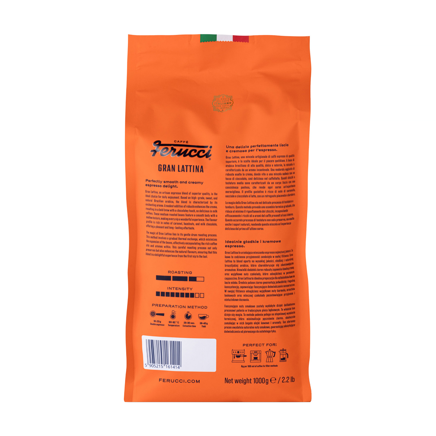 Ferucci - Gran Lattina Espresso 1kg