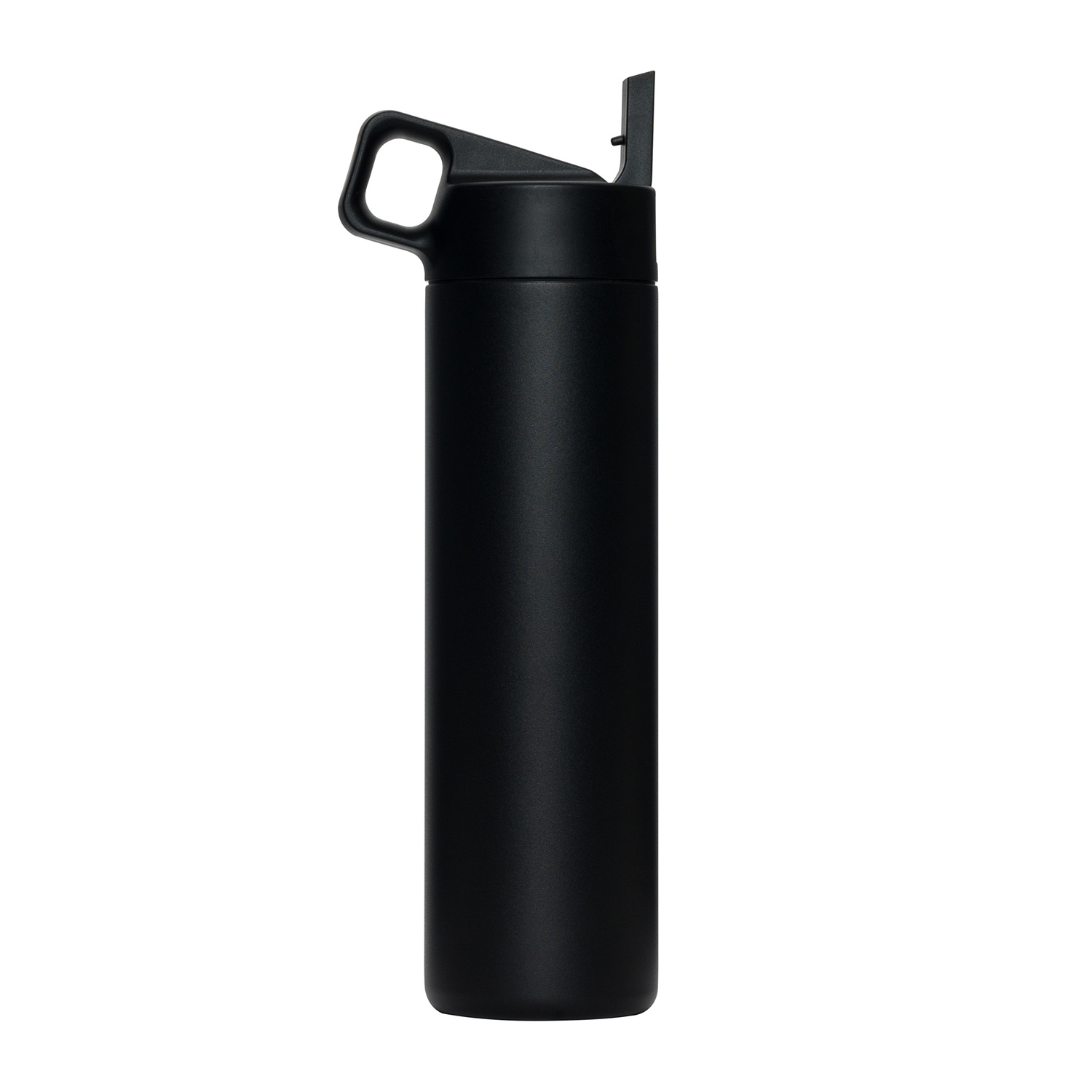 MiiR - Straw Bottle Czarna - Butelka termiczna z ustnikiem 590ml