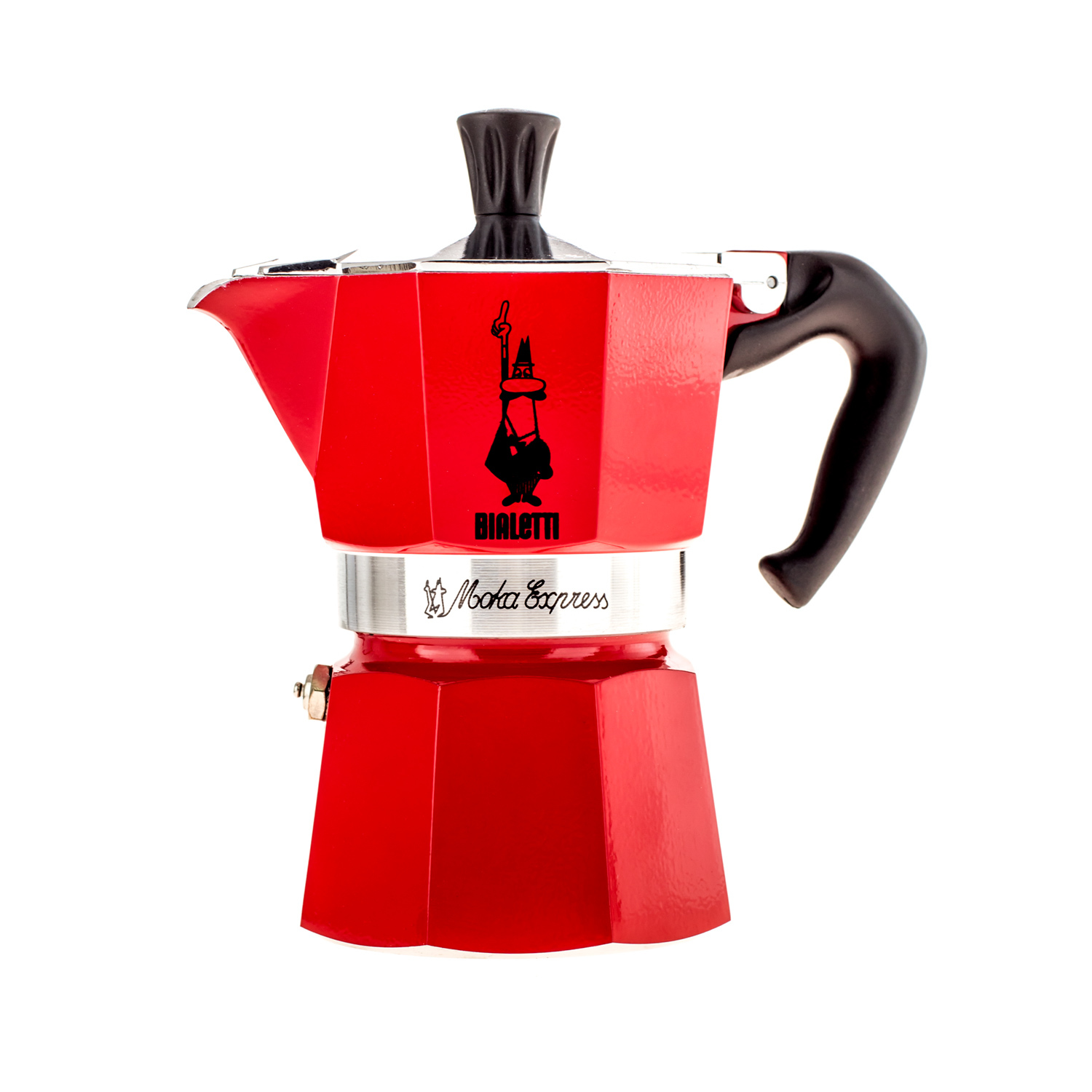 Bialetti Moka Express 3tz czerwona