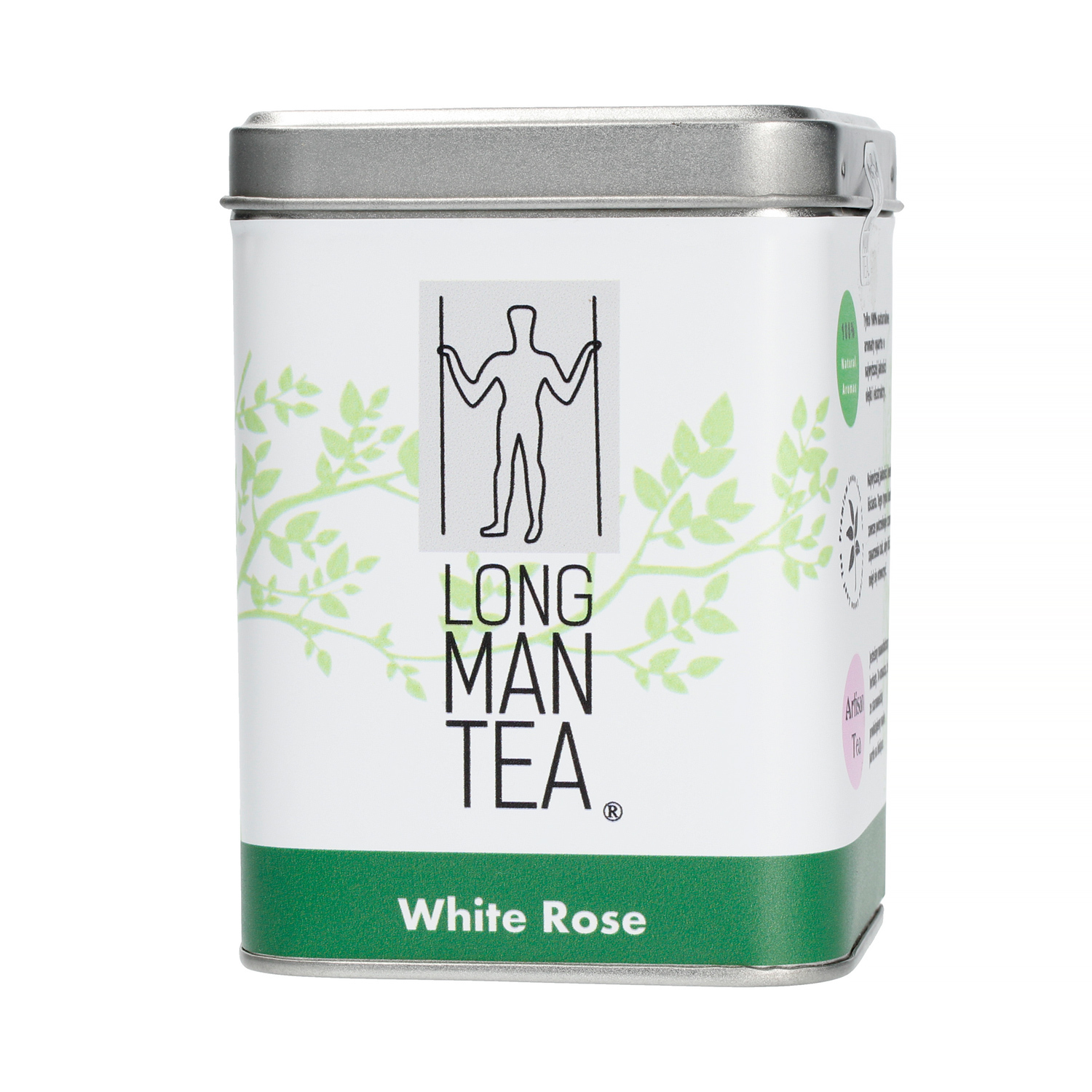 Long Man Tea - White Rose - Herbata sypana - Puszka 100g