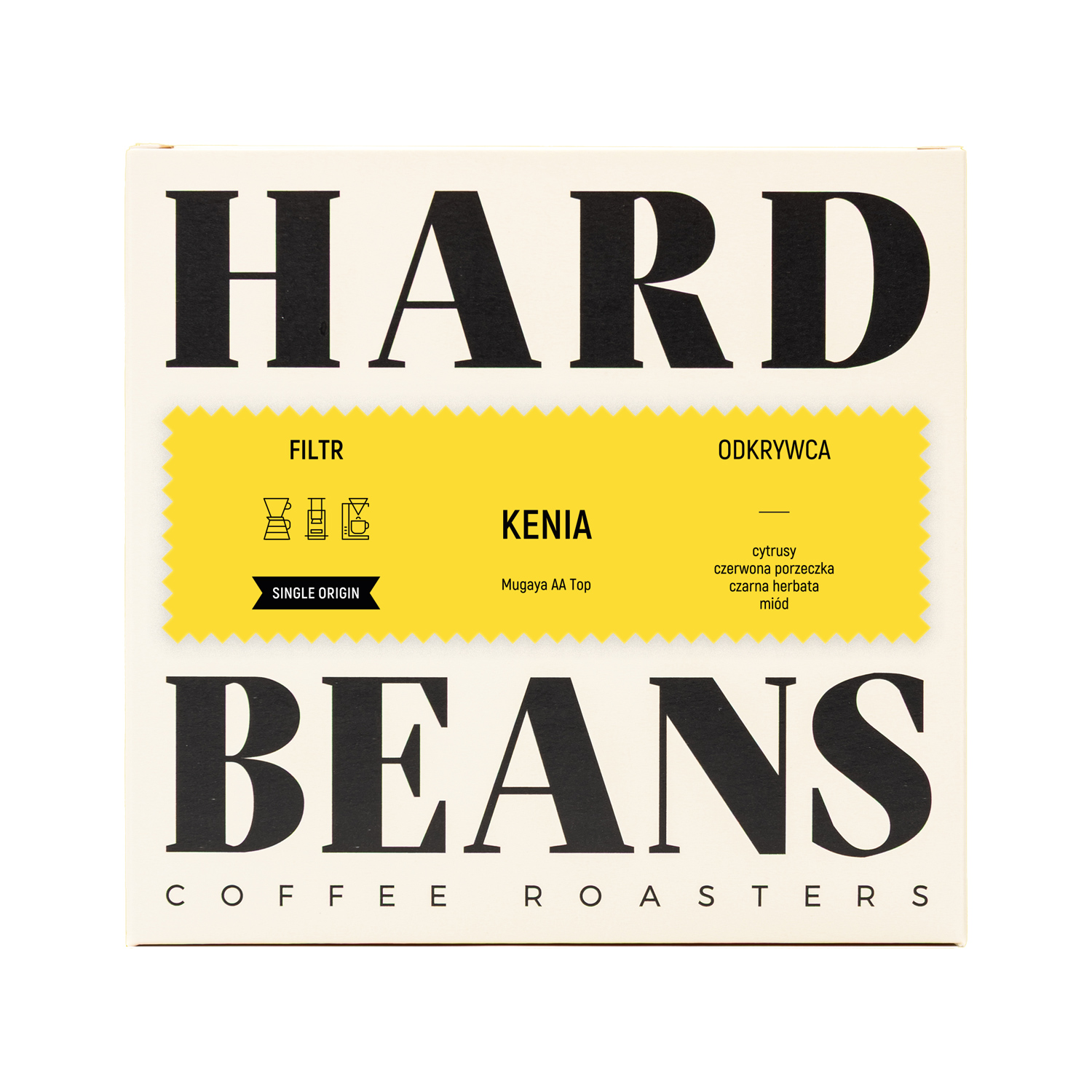 Hard Beans - Kenya Mugaya AA Top Washed Filter 250 g