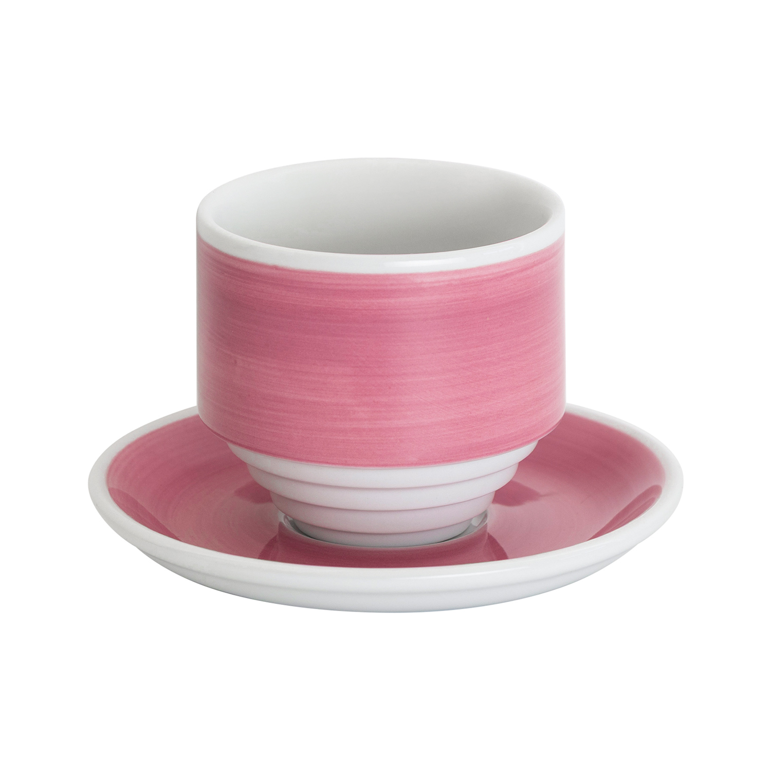 Loveramics Deco - Cupping bowl and saucer 200ml - Pink