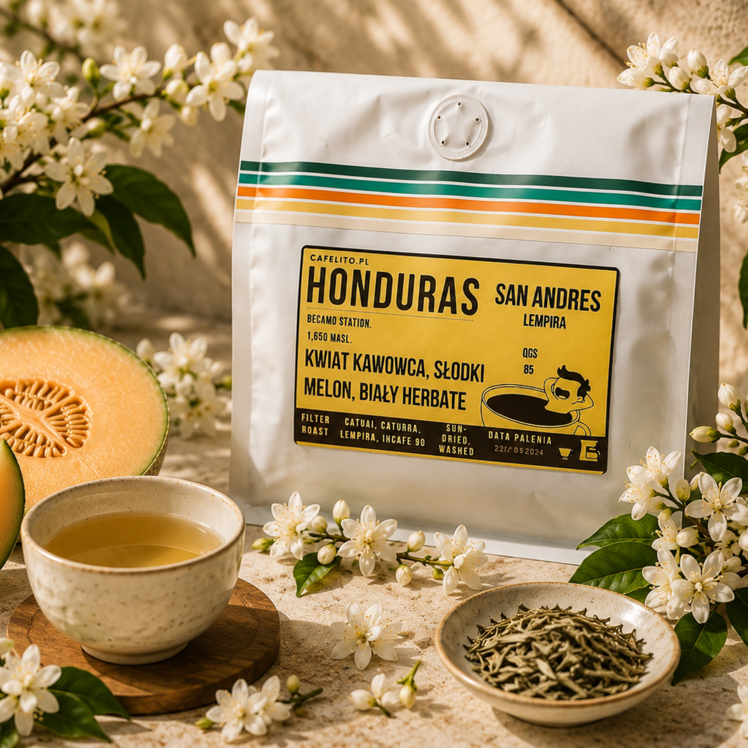 Cafelito - kawa ziarnista Honduras San Andres Washed Filter 250 g